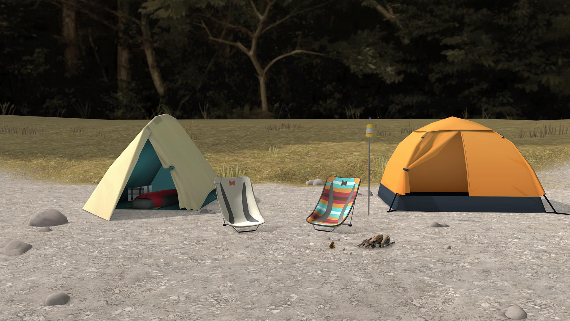 画像集no 003 ゆるキャン Virtual Camp 本栖湖編 が本日リリース 続編 麓キャンプ場編 のメインビジュアルが公開に 画像集no 003 ゆるキャン Virtual Camp 本栖湖編 が本日リリース 続編 麓キャンプ場編 のメインビジュアルが公開に