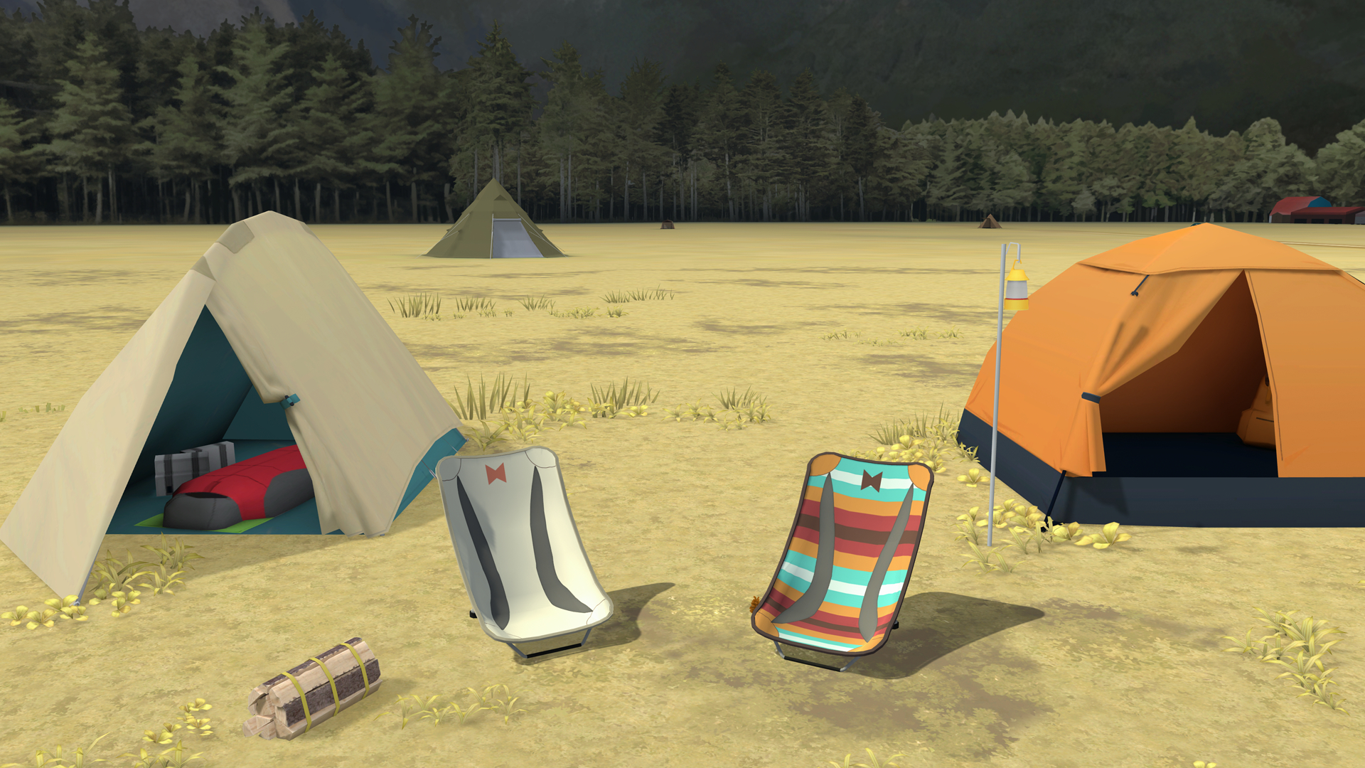 ゆるキャン Virtual Camp 麓キャンプ場編 Pc 4gamer