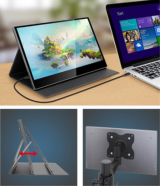 画像ギャラリー No.002のサムネイル画像 / センチュリー,ゲーマー向けを謳う13.3型モバイルディスプレイを発売