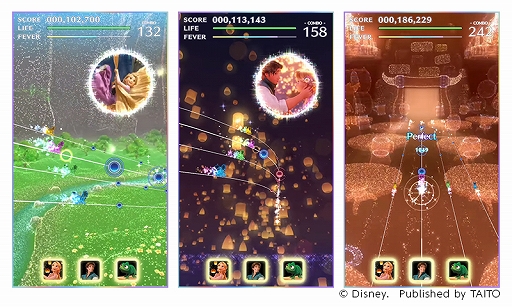 画像ギャラリー No.002のサムネイル画像 / 「ディズニー ミュージックパレード」に塔の上のラプンツェルの楽曲が実装