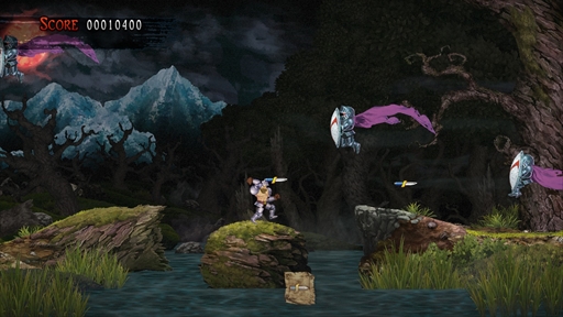 画像集#010のサムネイル/Switch用ソフト「帰ってきた 魔界村」は本日配信スタート。原点回帰+新要素でさらに恐ろしくなった魔界村のインプレッションをお届け