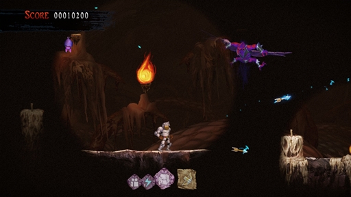 画像集#019のサムネイル/Switch用ソフト「帰ってきた 魔界村」は本日配信スタート。原点回帰+新要素でさらに恐ろしくなった魔界村のインプレッションをお届け