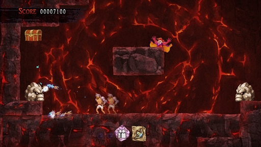 画像集#025のサムネイル/Switch用ソフト「帰ってきた 魔界村」は本日配信スタート。原点回帰+新要素でさらに恐ろしくなった魔界村のインプレッションをお届け