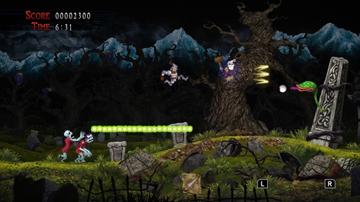 画像集#029のサムネイル/Switch用ソフト「帰ってきた 魔界村」は本日配信スタート。原点回帰+新要素でさらに恐ろしくなった魔界村のインプレッションをお届け