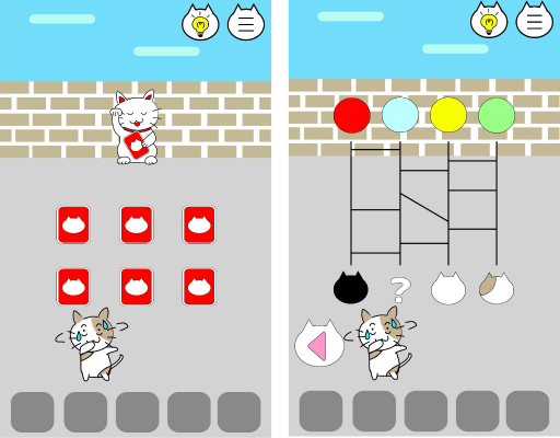 画像ギャラリー No.004のサムネイル画像 / 脱出ゲーム 「こねこが道でいなくなった!」が配信。DL数向上を目指し協業パートナーの募集も