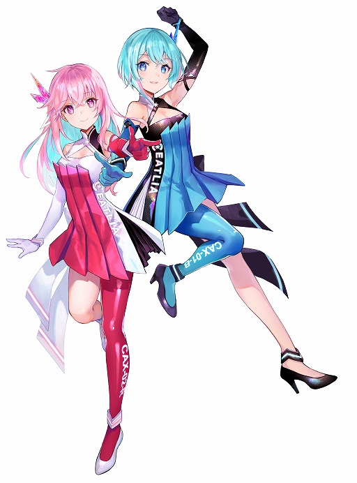 画像ギャラリー No.002のサムネイル画像 / 「ユージェネ」に新キャラクター“アオハ”と“モアカ”の登場が決定