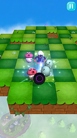 画像ギャラリー No.005のサムネイル画像 / オバケをぶつけてモンスターを倒す「ぶつかり魂」が配信開始