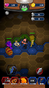 画像ギャラリー No.005のサムネイル画像 / ターン制ダンジョンゲーム「AKAPAN NITE」が本日リリース