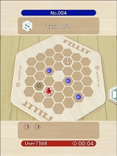 画像ギャラリー No.006のサムネイル画像 / 「FILLIT」決められた手数でコマを移動させる1人用のパズル機能が実装