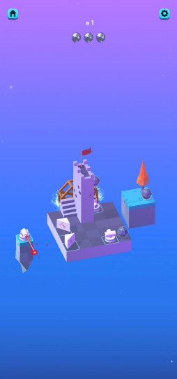 画像ギャラリー No.005のサムネイル画像 / 光線を屈折・分散で誘導。スマホ向けパズル「Laser Quest!」を紹介する「(ほぼ)日刊スマホゲーム通信」第2487回