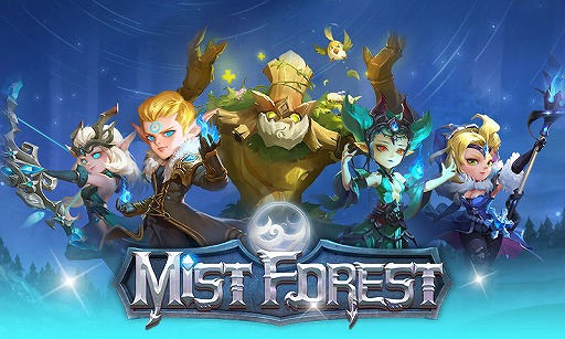 画像ギャラリー No.001のサムネイル画像 / 「Mist Forest」の正式サービスがスタート。魔法の世界でヒーローたちを指揮する放置型RPG