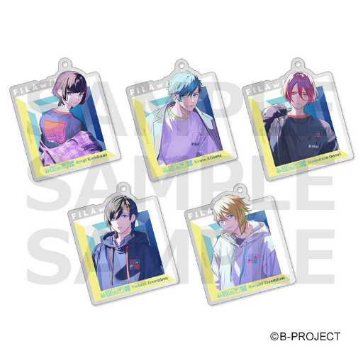 B-PROJECT」とスポーツブランド“FILA”のコラボグッズ第1弾が販売中。第