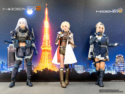 画像ギャラリー No.015のサムネイル画像 / 指揮官，東京タワーで人形たちが迷子だ！　「ドールズフロントライン2：エクシリウム」1.5周年記念「サマーフロント in 東京タワー」現地レポート