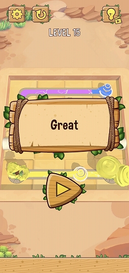 画像ギャラリー No.008のサムネイル画像 / “水利”(推理)ゲーム「Water Connect Puzzle」を紹介する「(ほぼ)日刊スマホゲーム通信」第2496回