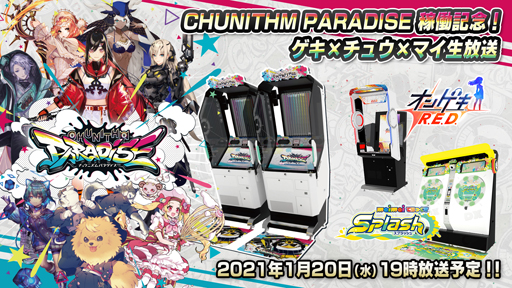 #001Υͥ/CHUNITHM PARADISEס12019ֲƯľ 奦ޥ פۿ