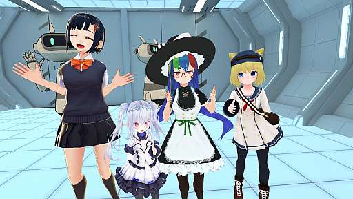 ���������꡼ No.004�Υ���ͥ������ / VR���֤ǤΥ��ߥ�˥�������󥢥ץ��Connect Chat�פΥ����꡼���������Ǥ�̵���ۿ���Steam�ǳ���