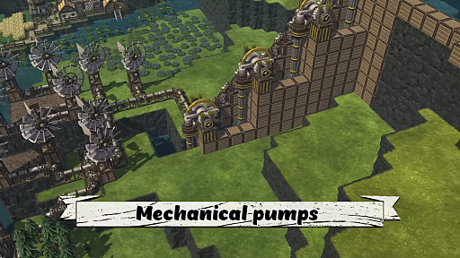 画像ギャラリー No.001のサムネイル画像 / ビーバーたちによる都市建設シム「Timberborn」に無料アップデート第1弾が登場。採掘や水車関連の新施設,さらには泥風呂などが追加に