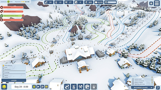 ���������꡼ No.003�Υ���ͥ������ / �������꥾���ȷбĥ����Snowtopia: Ski Resort Tycoon�פΥ����꡼���������Ǥ���꡼��������������ʷ�ϵ��Ż뤫������Ȥ������ۤǼ����Ϥ򥢥åפ����뤫��