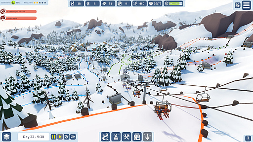 ���������꡼ No.004�Υ���ͥ������ / �������꥾���ȷбĥ����Snowtopia: Ski Resort Tycoon�פΥ����꡼���������Ǥ���꡼��������������ʷ�ϵ��Ż뤫������Ȥ������ۤǼ����Ϥ򥢥åפ����뤫��