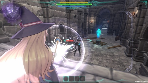 画像ギャラリー No.004のサムネイル画像 / カワイイ魔女が魔法をぶっ放す爽快感……最高。 ソウルライク3DアクションSTG「リトルウィッチノベタ」,待望の正式版インプレッション