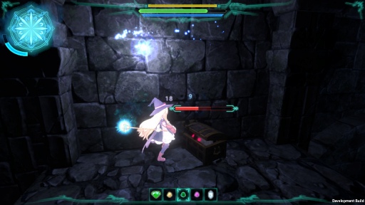 画像ギャラリー No.008のサムネイル画像 / カワイイ魔女が魔法をぶっ放す爽快感……最高。 ソウルライク3DアクションSTG「リトルウィッチノベタ」,待望の正式版インプレッション