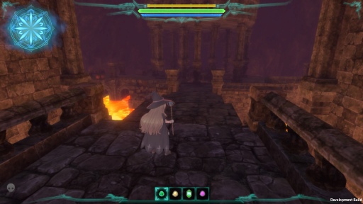 画像ギャラリー No.009のサムネイル画像 / カワイイ魔女が魔法をぶっ放す爽快感……最高。 ソウルライク3DアクションSTG「リトルウィッチノベタ」,待望の正式版インプレッション