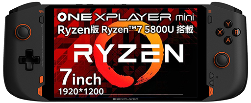 画像集#001のサムネイル/小型ゲームPC「ONEXPLAYER mini」Ryzen 7 5800U搭載モデルが5月13日に発売。早期割引キャンペーンも実施中