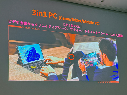 ꡼ No.002 | 11緿ǥץ쥤ܤONEXPLAYER X1פͽ󤬻Ϥޤ롣PCȤƤλȤ䤹ˤäݥȤϡ