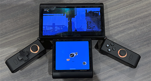 ユニークな変形機構を備えた2画面搭載Androidゲーム機「SUGAR 1