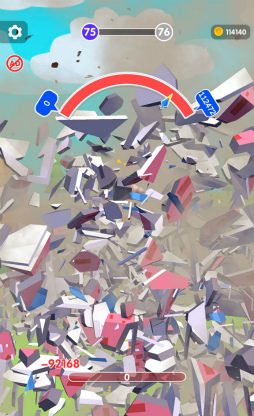 画像ギャラリー No.009のサムネイル画像 / 気合いで瓦割り。スマホ向けアクション「Break The Sun」を紹介する「(ほぼ)日刊スマホゲーム通信」第2509回