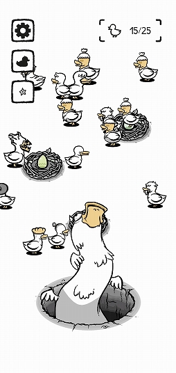 画像ギャラリー No.008のサムネイル画像 / アヒルクラスター大発生! スマホ向けアヒル育成ゲー「Clusterduck」を紹介する「(ほぼ)日刊スマホゲーム通信」第2514回