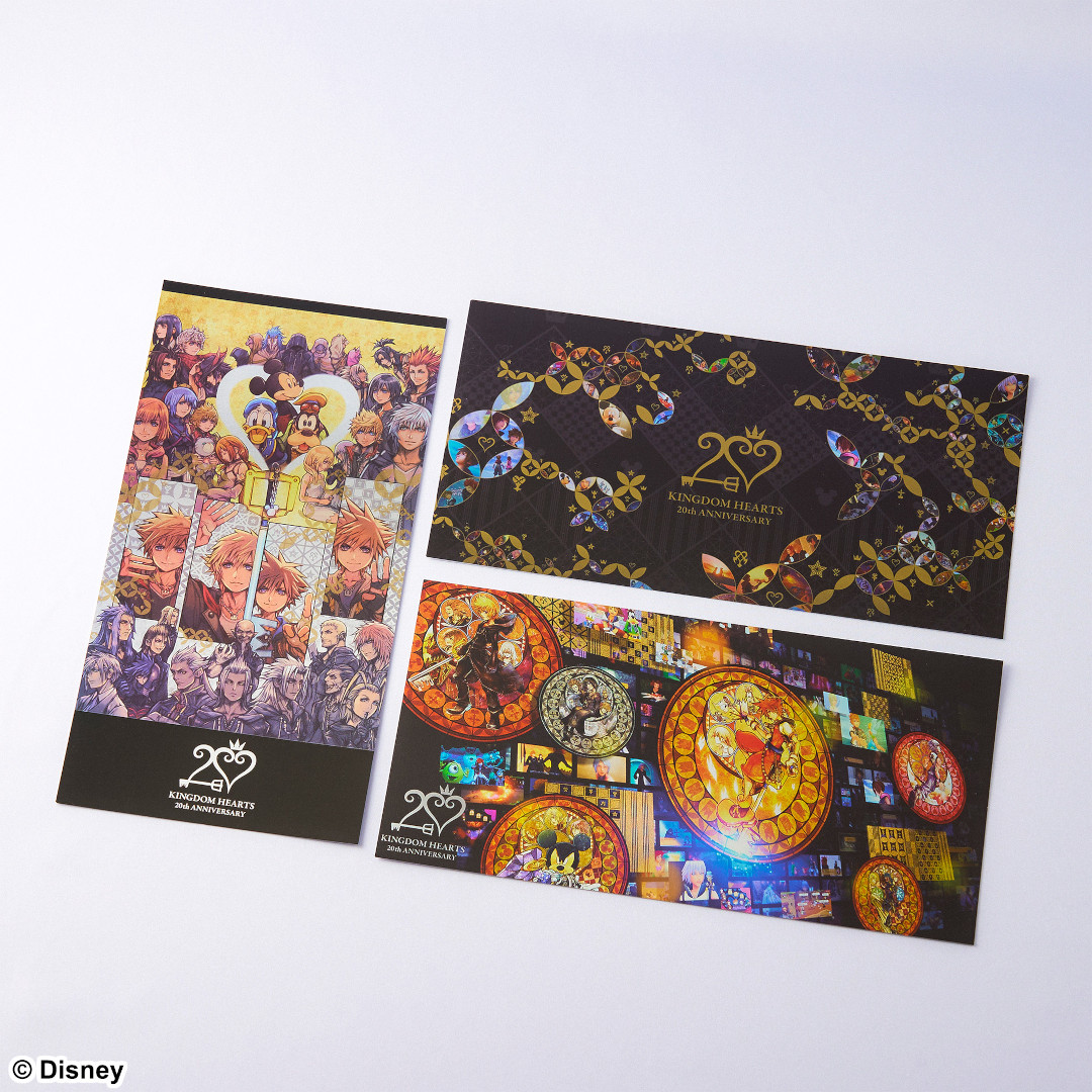 キングダムハーツ」ラージポストカードセットが10月22日に発売へ。予約