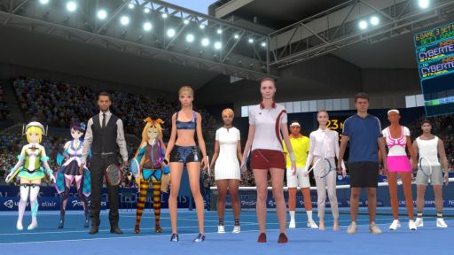 ���������꡼ No.005�Υ���ͥ������ / VR�ƥ˥��������CYBER TENNIS�פ�Oculus Quest�������ۿ���