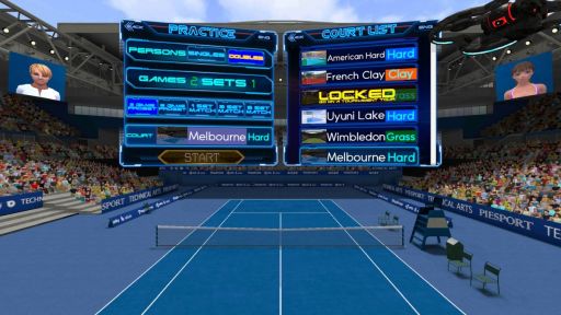 ���������꡼ No.009�Υ���ͥ������ / VR�ƥ˥��������CYBER TENNIS�פ�Oculus Quest�������ۿ���