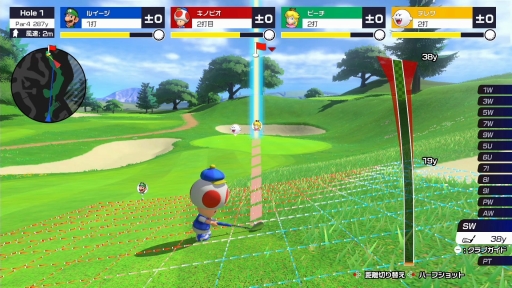 画像ギャラリー No.007のサムネイル画像 / 「マリオゴルフ スーパーラッシュ」を先行プレイ。1人でも複数人でも,さまざまな遊び方やプレイスタイルが楽しめるマリオゴルフシリーズ最新作