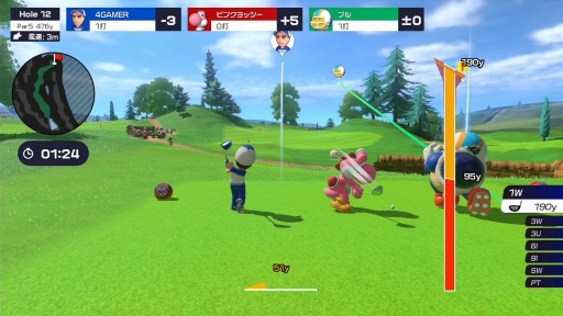 画像ギャラリー No.026のサムネイル画像 / 「マリオゴルフ スーパーラッシュ」を先行プレイ。1人でも複数人でも,さまざまな遊び方やプレイスタイルが楽しめるマリオゴルフシリーズ最新作