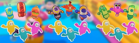 ���������꡼ No.017�Υ���ͥ������ / Switch�ǡ�Fall Guys: Ultimate Knockout�פ�2021ǯ�Ƥ˥�꡼������