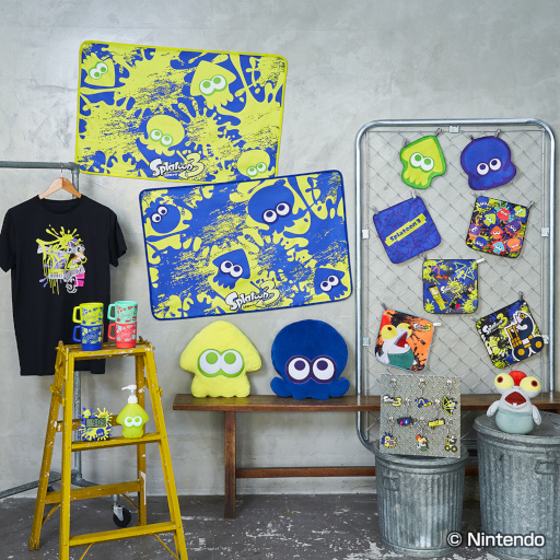 ベンチ 収納付 スプラトゥーン3 1番くじ A賞 タコクッション 他おまけ