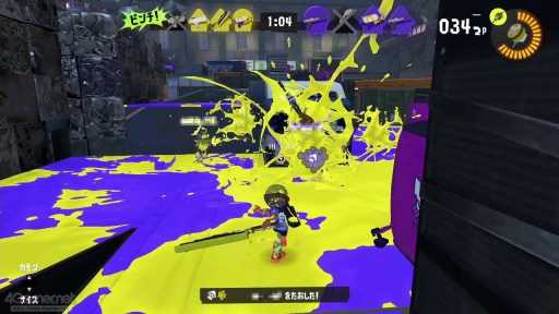 画像ギャラリー No.008のサムネイル画像 / 「スプラトゥーン3 前夜祭」で,ブキやトリカラバトルなどの新要素を確かめてみた。多様なスペシャルが飛び交うトリカラバトルの展開は予測不能!