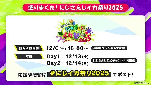 ���������꡼ No.002�Υ���ͥ������ / �֤ˤ����󤸡ס��֥��ץ�ȥ�����3�פ������ɤ�ޤ��졪 �ˤ����󤸥����פ�2025�פ�12��13����14���˳���