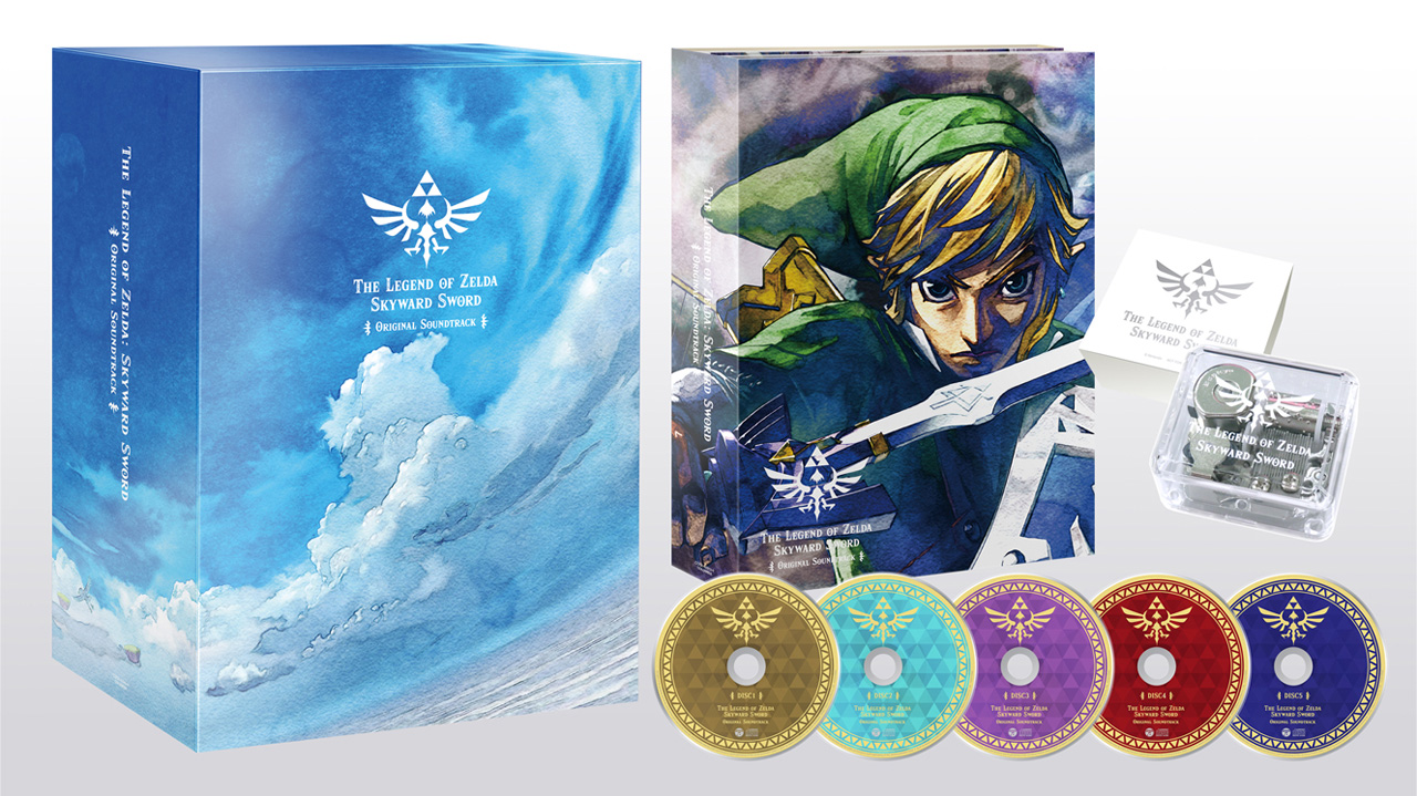 ゼルダの伝説 スカイウォードソード」のサントラCDが11月23日に発売へ