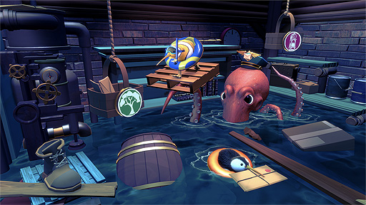 画像ギャラリー No.005のサムネイル画像 / シュールな雰囲気の協力パズル「KeyWe-キーウィ-」が2021年夏リリースへ。郵便局で働く可愛い鳥を操作してさまざまな任務に挑む