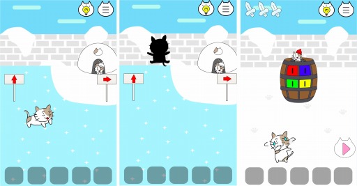 画像ギャラリー No.005のサムネイル画像 / 子猫シリーズの続編「子猫が逃げた!」がリリース。全80ステージを収録