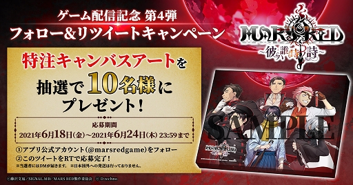 画像ギャラリー No.002のサムネイル画像 / 「MARS RED」特注キャンバスアートが当たるTwitterキャンペーンを開催