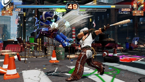 画像ギャラリー No.005のサムネイル画像 / 「FIGHTING EX LAYER ANOTHER DASH」,遅延を感じにくいネットコードに変更するアップデートが実施に