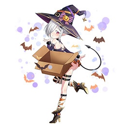 画像ギャラリー No.002のサムネイル画像 / 「邪神ちゃんドロップキック ケイオス」,ハロウィンイベントを本日開始