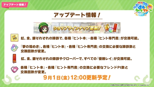 画像ギャラリー No.008のサムネイル画像 / 新育成ウマ娘にナリタトップロードが登場。「ウマ娘 プリティーダービー」ぱかライブTV Vol.32 2.5周年記念 ハッピーサマーフェス!まとめ