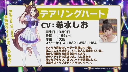 画像ギャラリー No.017のサムネイル画像 / ラインクラフトらが登場するメインストーリー第2部が発表に。「ウマ娘 5th EVENT ARENA TOUR GO BEYOND -YELL-」DAY2発表まとめ