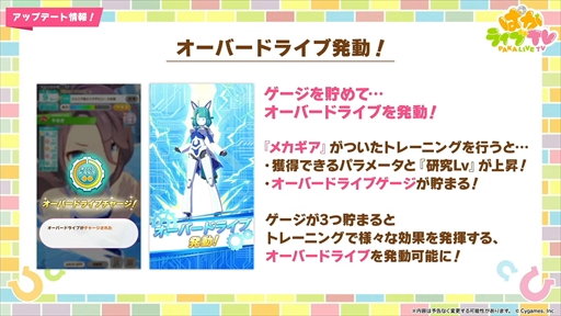 画像ギャラリー No.027のサムネイル画像 / 新育成シナリオ「走れ!メカウマ娘 -夢繋ぐ発明-」は10月29日に登場。「ウマ娘 プリティーダービー」ぱかライブTV Vol.46まとめ