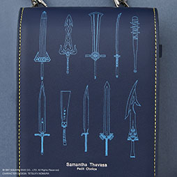 画像ギャラリー No.015のサムネイル画像 / 「FF」シリーズ×サマンサタバサ,コラボアイテムの先行予約受付を本日開始。クラウドをイメージした財布やFFXのTシャツなどをラインナップ